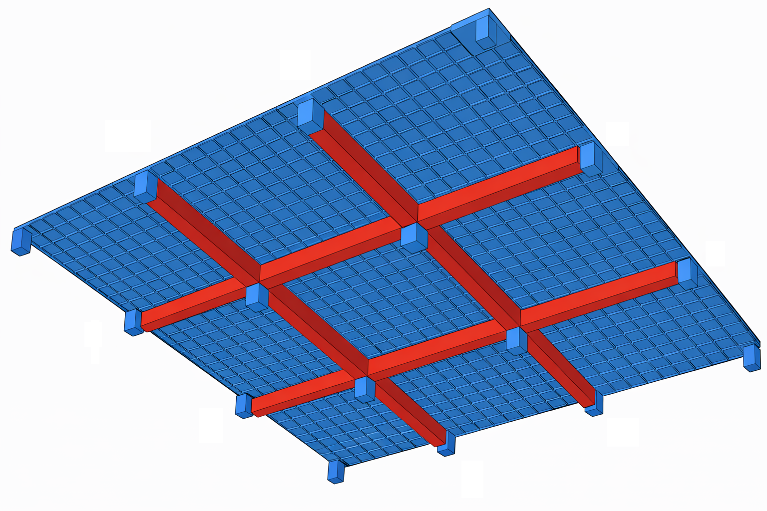 (b) internal beam (b) internal beam